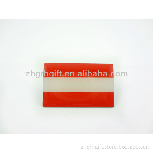 custom metal painting safety flag pin badges national souvenir